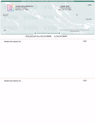 Printed checks on top for quickbooks